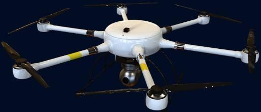 multi Widerstand leichten Regens UAV Long120 Rotor 120min Max Load 8kg sechs Achsen-Brummen
