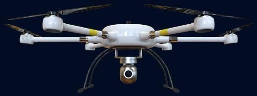 multi Widerstand leichten Regens UAV Long120 Rotor 120min Max Load 8kg sechs Achsen-Brummen