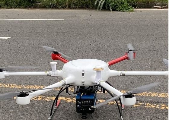 Zerstreuter Erfassungssystem-Luftlaser LiDAR-PM-1500, der 1500m Strecke scannt