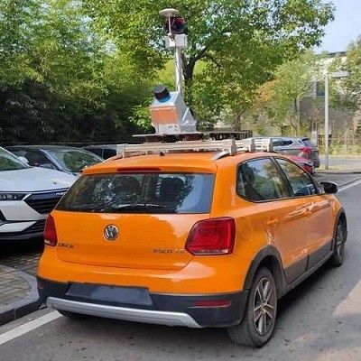 Straßen-Entdeckung integrierte bewegliche Strecke HiScan-C LiDAR-System-150/300/600m