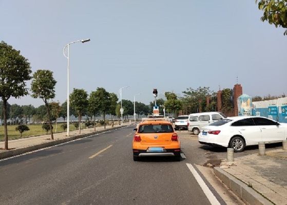 30M Pixels Mobile 3D Laser-Scannen-Maß-Systeme HiScan-C für Straße als aufgebaute Übersicht