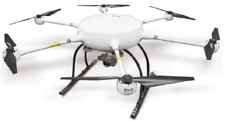multi Widerstand leichten Regens UAV Long120 Rotor 120min Max Load 8kg sechs Achsen-Brummen