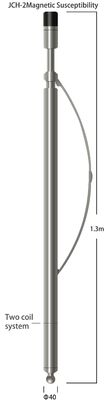 10-10000×10-4 SI zwei Protokollierungswerkzeug Spule magnetische Anfälligkeit mit 5% F.S Resolution